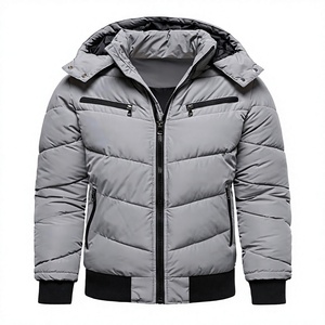 <b>Men's</b> Outdoor Tactical Jacket Autumn Winter Waterproof Eco-Friendly Breathable Solid Casual Double-sided Wearable <b>Fleece</b> Front - Product Image 4