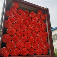 Rouleaux d'isolation en laine de verre anti-fongique ASTM C1338 pour l'Amérique du Sud, R282, 120 mm, isolation thermique et acoustique, rouleau de fibre de verre