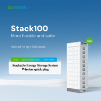 Paquete de Baterías Apilables de Alto Voltaje Dyness Stack 100 51.2v 100ah, 15.36-76.8kwh para Sistemas de Almacenamiento de Energía