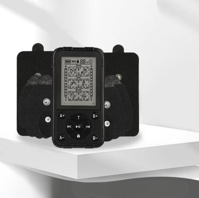 Portable Mini Electronic Muscle Stimulator for Adults Electrical Pain Relief Physical Therapy Equipment Convenient Tens Unit