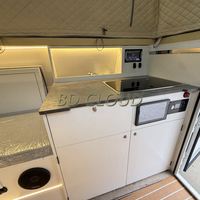 Caravane Légère de Voyage Hors-Piste Économique pour 4x4, Tente de Toit, Remorque et Camping-Car