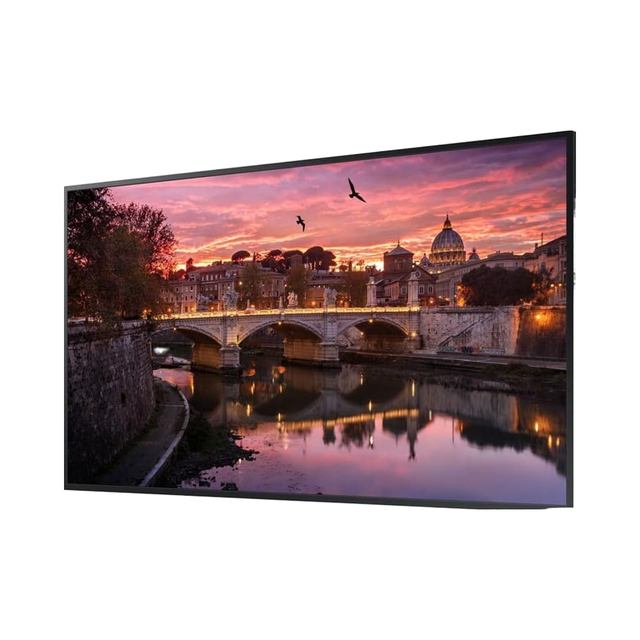 For Business 65-inch Commercial 4K UHD LED LCD Display with USB Interface Android 11 350 NIT Black
