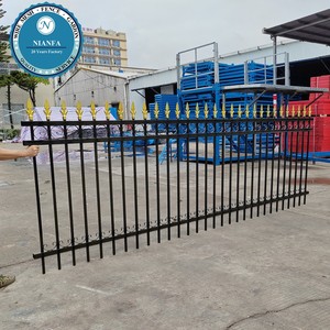 Piquets de clôture en métal en fer forgé de 6 pieds en gros Premier bois traité sous pression de l'usine directe de Guangzhou - Product Image 4