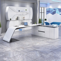 Mobilier de bureau chef de bureau Table de bureau directeur de bureau PDG Table de luxe chef de bureau