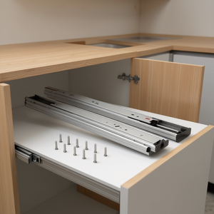 Correderas para cajones de alta resistencia de 24 pulgadas con rodamientos de bolas de acero, extensión completa y cierre suave para uso en almacenes - Product Image 2