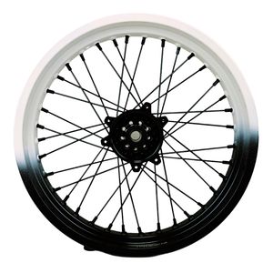 Ensemble de <span class=keywords><strong>roues</strong></span> peintes bicolores Fit Ultra Bee 17*2.5 & 17*3.5, couleur personnalisée, moto électrique tout-terrain <span class=keywords><strong>supermotard</strong></span>, <span class=keywords><strong>roues</strong></span> avant et arrière - Product Image 6