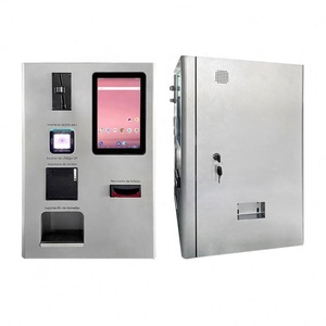 10.1'' Touch Screen Currency Exchange Kiosk Cash/Coin Acceptor Self Service Kiosk SDK Service Support QR <b>Scanner</b> <b>Printer</b> Shop - Product Image 1