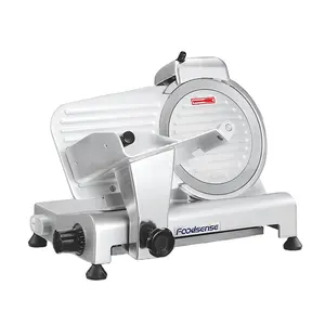 CE Certification 0.32KW Italian Stainless Steel Table Top Portable Meat Slicer