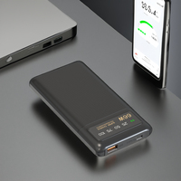 HDL OEM/ODM Bank daya 10000mah 20000mah 2024 penjualan terbaik Bank daya portabel pengisian cepat untuk tampilan led iphone