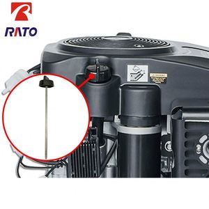 เครื่องยนต์เบนซิน RATO RV450D ระบายความร้อนด้วยอากาศ สูบเดียว สำหรับรถแทรกเตอร์ 14 แรงม้า เพลาตั้ง  สตาร์ทเท้า - Product Image 4