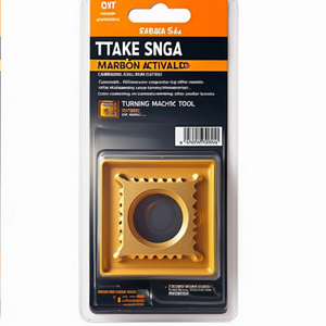 Inserto de torneado negativo TTAKE SNMG SM de 90 grados para mecanizado de metales - Product Image 2