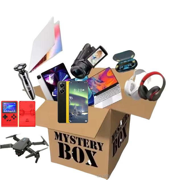 2025 Lucky Electronics Basic Mystery Box TWS Earphone/Speaker Selfie Stick-1-2 Electronic Gadgets-Exciting New Mysterious Box