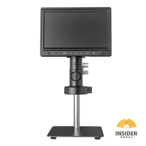 10-дюймовый IPS-экран 1600X 12MP, объектив с автофокусом, биологический микроскоп, видео, цифровой микроскоп, камера с дистанционным управлением