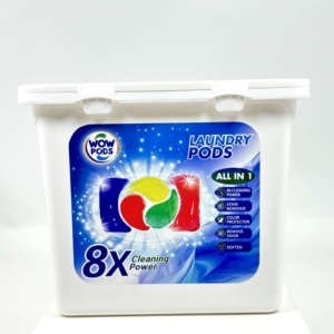 Hypoallergenic nenhuma cápsula descartável portátil amigável das vagens da roupa do fósforo Eco cápsulas do detergente do poder da limpeza eficiente - Product Image 6