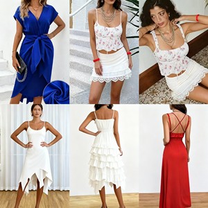 Venta al por mayor de ropa 2026: Vestidos de <span class=keywords><strong>mujer</strong></span> de gran demanda, ropa mixta en liquidación, envío aleatorio, venta de stock al por mayor a granel. - Product Image 5