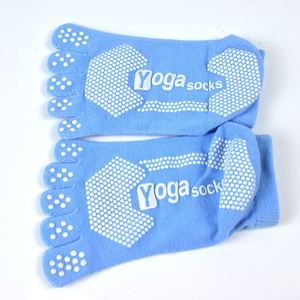 Calcetines de Yoga Antideslizantes de Cinco Dedos, Tejidos, Coloridos y Personalizados, de Alta Calidad, al por Mayor, para Mujer - Product Image 3