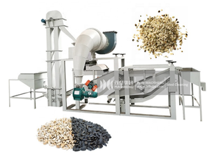 Hạt hướng dương làm sạch máy dehuller kiều mạch hulling lột hạt hướng dương Máy bóc vỏ - Product Image 3