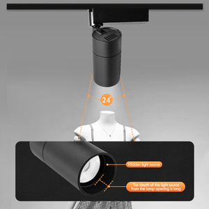 COSMOLED批发30w发光二极管白色/黑色大头钉灯具灵活可旋转聚光灯重点照明购物大厅CE/ROHS - Product Image 5