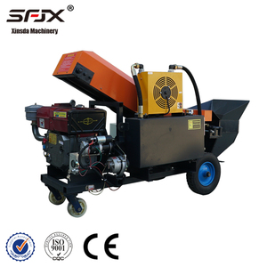 Pompe à béton Xinsda Machinery pour coulage de colonnes de structure secondaire, débit 8 m³/h, portance 30 m - Product Image 4