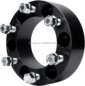 Adaptateur d'entretoises de roue en aluminium CNC 5x114.3 67.1 108MM d'épaisseur 25mm à 60mm M12X1.5 Espaciadores 6x139.7 pour entretoises de roue Jeep bmw