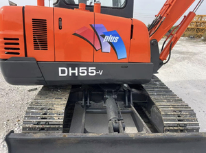 รถขุด DOOSAN DH55 5.5 ตัน มือสอง เครื่องยนต์ยันม่าร์ ปั๊มไฮดรอลิก Doosan Mottrol วาล์ว KYB ชั่วโมงการใช้งานต่ำ สภาพ 90% ปี 2023 พร้อมวิดีโอ - Product Image 2