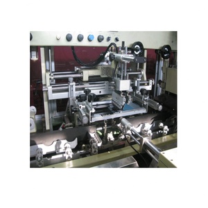 Impresora de Serigrafía Cilíndrica Automática de 3 Colores de Marca Famosa China, Nueva y Usada, con Motor Principal y PLC para Botellas y Tazas - Product Image 6