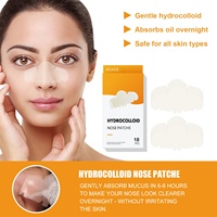 Patch Nasal Hydrocolloïde Beige EELHOE Transfrontalier au Thé Vert, Doux, Rafraîchissant, Nettoyant, Équilibrant, Hydratant et Délicat