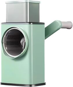 เครื่องหั่นผักแบบใหม่ ที่ขูดผักแบบมือหมุน ความจุขนาดใหญ่ ที่บดผักแบบหมุน - Product Image 6