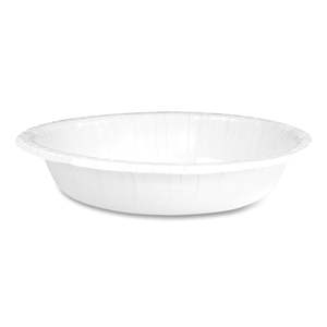 Boardwalk Eco-Friendly 12 oz White Disposable Dinnerware Soup <b>Bowl</b> Biodegradable with Lids 1,000/Carton for Weddings - Product Image 3