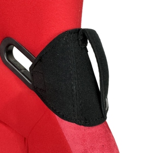 커스텀 컬러 로고 유니버설 패브릭 <span class=keywords><strong>JDM</strong></span> 레이싱 버킷 안전 벨트 홀더 보호대 - Product Image 6