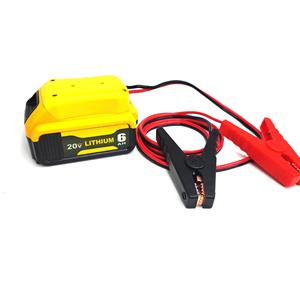 GRZWAYS 2FT Stranded Flat Automotive Booster Jumper Cables 8AWG Silicone Isolation Compatible Milwaukee pour Batteries 18V - Product Image 6