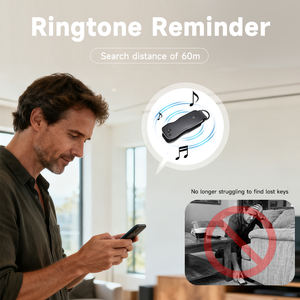 Nouveau porte-clés élégant avec GPS intégré, fonction de localisation <span class=keywords><strong>Apple</strong></span> Find My, alarme sonore, porte-clés, organisateur de clés avec suivi pour <span class=keywords><strong>Apple</strong></span> - Product Image 4