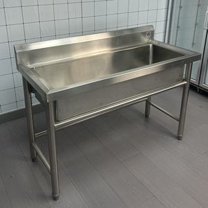 VICTORY <b>KITCHEN</b> Factory supplies <b>Commercial</b> Restaurant Stainless Steel Single Bowl <b>Kitchen</b> <b>Equipment</b> Defrosting Sink for Lab - Product Image 1