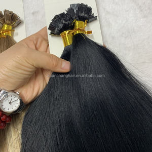 Queratina con ondas naturales, cabello humano <span class=keywords><strong>rizado</strong></span> a granel <span class=keywords><strong>para</strong></span> trenzar ondas de punta plana, tiene volumen <span class=keywords><strong>para</strong></span> la pérdida de cabello de mujer - Product Image 5