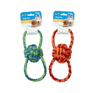 Werbe-Tier geschenke Qualität Haustier Spielzeug Set Langlebiges Seil Spielzeug Hundes piele für Hunde Saubere Zähne, Entfernen Sie schlechte Geruch Baumwolle EN71, ASTM - Product Image 2