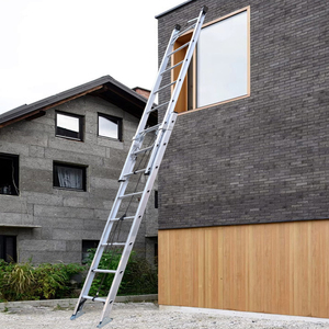 Scala Estensibile per Esterni Resistente, Scala Portatile in Alluminio per <span class=keywords><strong>Giardino</strong></span>, Tetto e Riparazioni Edili - Product Image 2