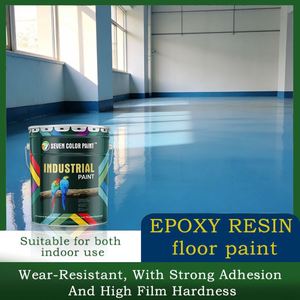 Seven Colors Model 01 Industrial <b>Epoxy</b> Resin Curing Agent <b>Floor</b> Paint Wear Resistant High Hardness Spraying <b>Coating</b> <b>Floors</b> - Product Image 3