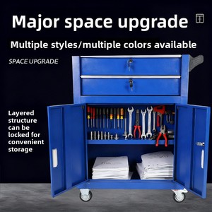 Carrito de Herramientas de Acero para Reparación de Automóviles y Gabinete Multifuncional Móvil para Taller Modelo KC-807 - Product Image 4