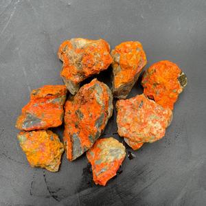 Piedra Natural de Jaspe Naranja Negro en Bruto, Espécimen Mineral, Cristal Curativo, Coleccionable, Decoración y Arte - Product Image 3