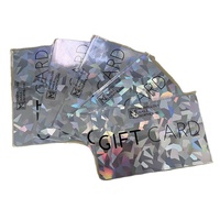 Tarjeta de regalo personalizada, de plástico, CR80, compra y venta