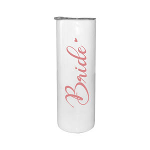 Tasses à café droites de 20 oz en acier inoxydable, isolation thermique, tasse à café pour <span class=keywords><strong>demoiselle</strong></span> d'honneur de mariage avec cadeau manuel - Product Image 3