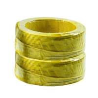 Cable flexible BVR de 10 mm, cable unipolar flexible de cobre trenzado con aislamiento de PVC de 450/750 V para gabinetes de control