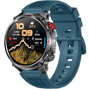 2026 HT45 Smart Watch 1100mAh Battery Flashlight Fitness Tracker BT Call Blood Oxygen Features Waterproof Android Smart Watch - Product Image 3