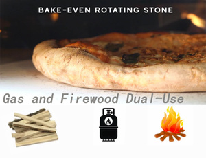 Wood Oven Pizza Stainless Steel Pizza Oven Pizza Oven <strong>Dual</strong> <strong>Fuel</strong> - Product Image 5