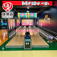 Mini-boules de bowling de qualité commerciale avec équipement automatique pour centres de divertissement familial en intérieur - Haute qualité et durabilité