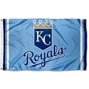 Fast Delivery MLB Teams Custom Design Printing Kansas City Royals <b>Flag</b> - Product Image 4