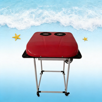 Climatiseur de toit universel à double ventilateur avec télécommande 12V DC pour fourgon, camping-car, véhicule agricole