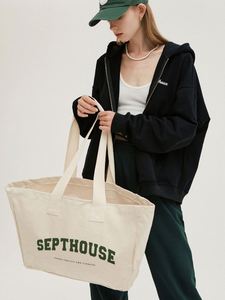 Sac fourre-tout en toile surdimensionné de couleur personnalisée sac de week-end sac d'épicerie géant cadeau avec large poignée en sangle - Product Image 4