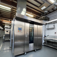 Four rotatif électrique à 16 plateaux, en acier inoxydable, garantie 3 ans, conception numérique, cuisson efficace du pain, moulin à farine de maïs