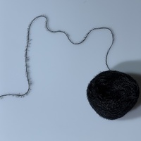 Kunstnerz-Garn 100% Nylon Häkel- und Stickgarn Färbbares Garn Stilvolles Fantasiemuster für Kleidung Handwerk Direkt ab Werk
